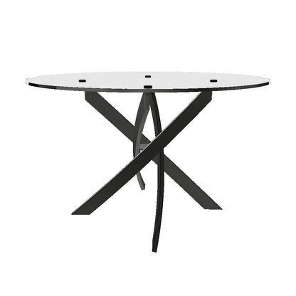 Barone Round Fixed Dining Table