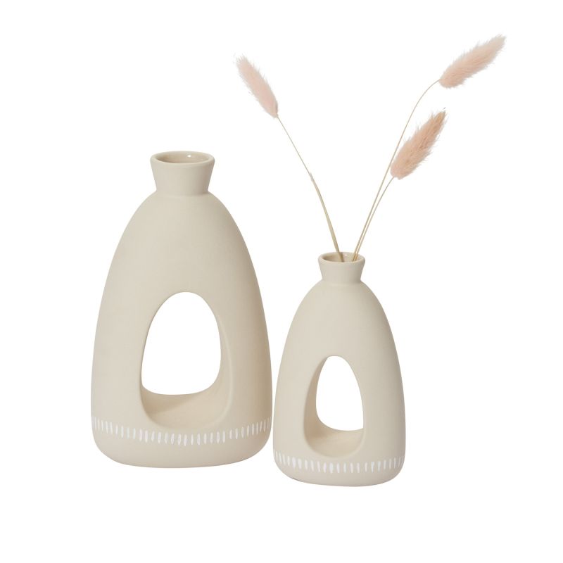 The Tova Vase Set Of 2 by Accent Decor | Luxury Vases | Willow & Albert Home