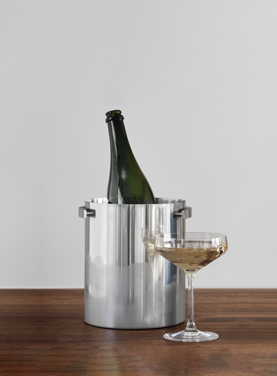 Arne Jacobsen Champagne Cooler by Arne Jacobsen | Luxury Serveware | Willow & Albert Home