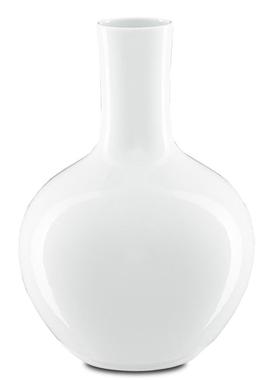Imperial White Vase by Currey & Company | Luxury Decor | Willow & Albert Home