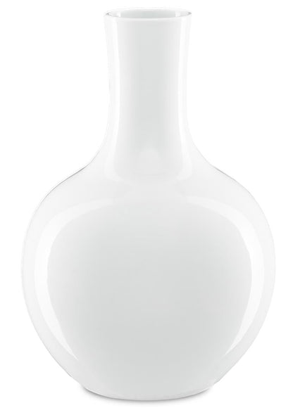 Imperial White Vase by Currey & Company | Luxury Decor | Willow & Albert Home