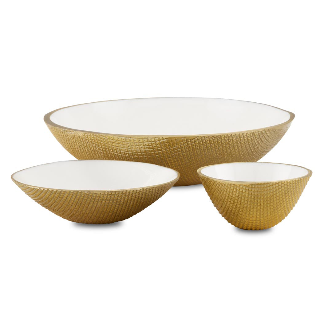 Banah Bowl Set of 3 by Currey & Company | Luxury Decor | Willow & Albert Home