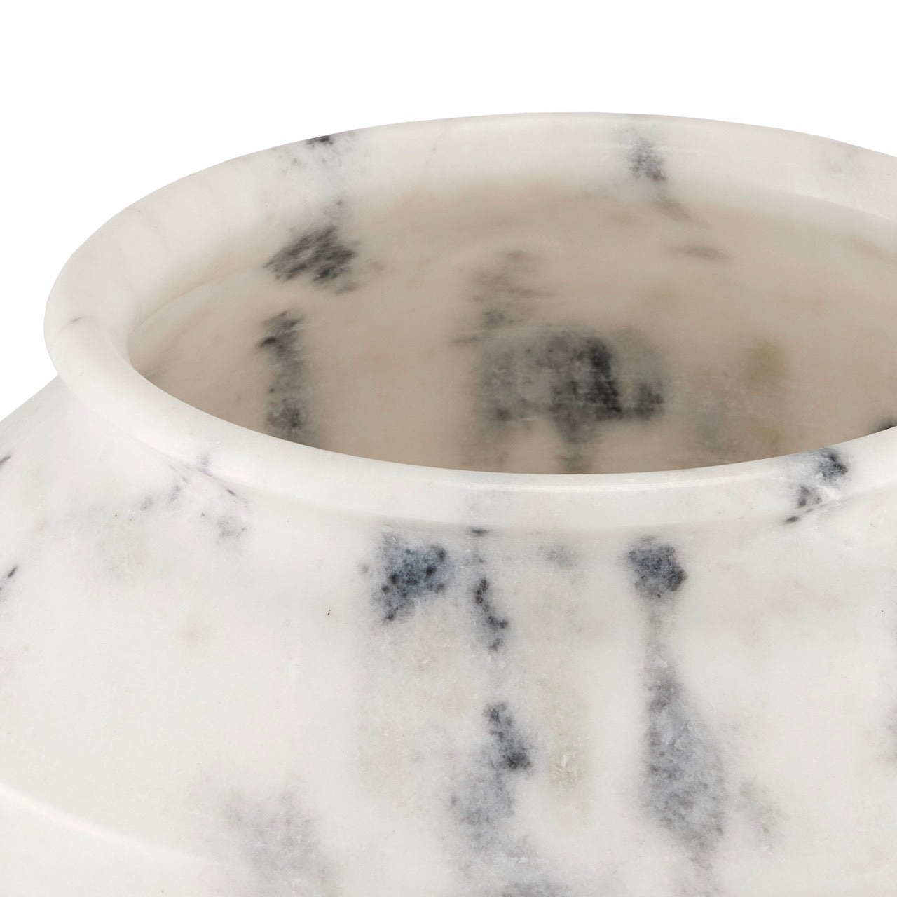 Punto Large Marble Bowl by Currey & Company | Luxury Decor | Willow & Albert Home