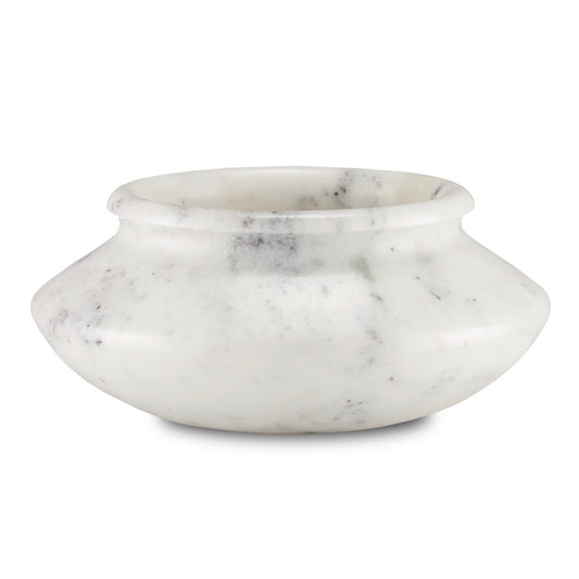 Punto Small Marble Bowl by Currey & Company | Luxury Decor | Willow & Albert Home
