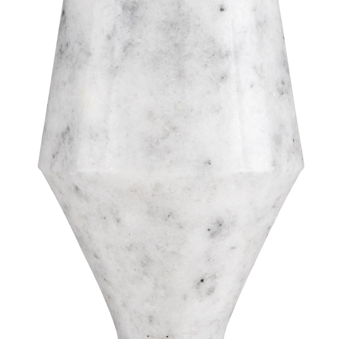 Quince White Marble Accent Table | Currey & Company | Decor | quince-accent-table