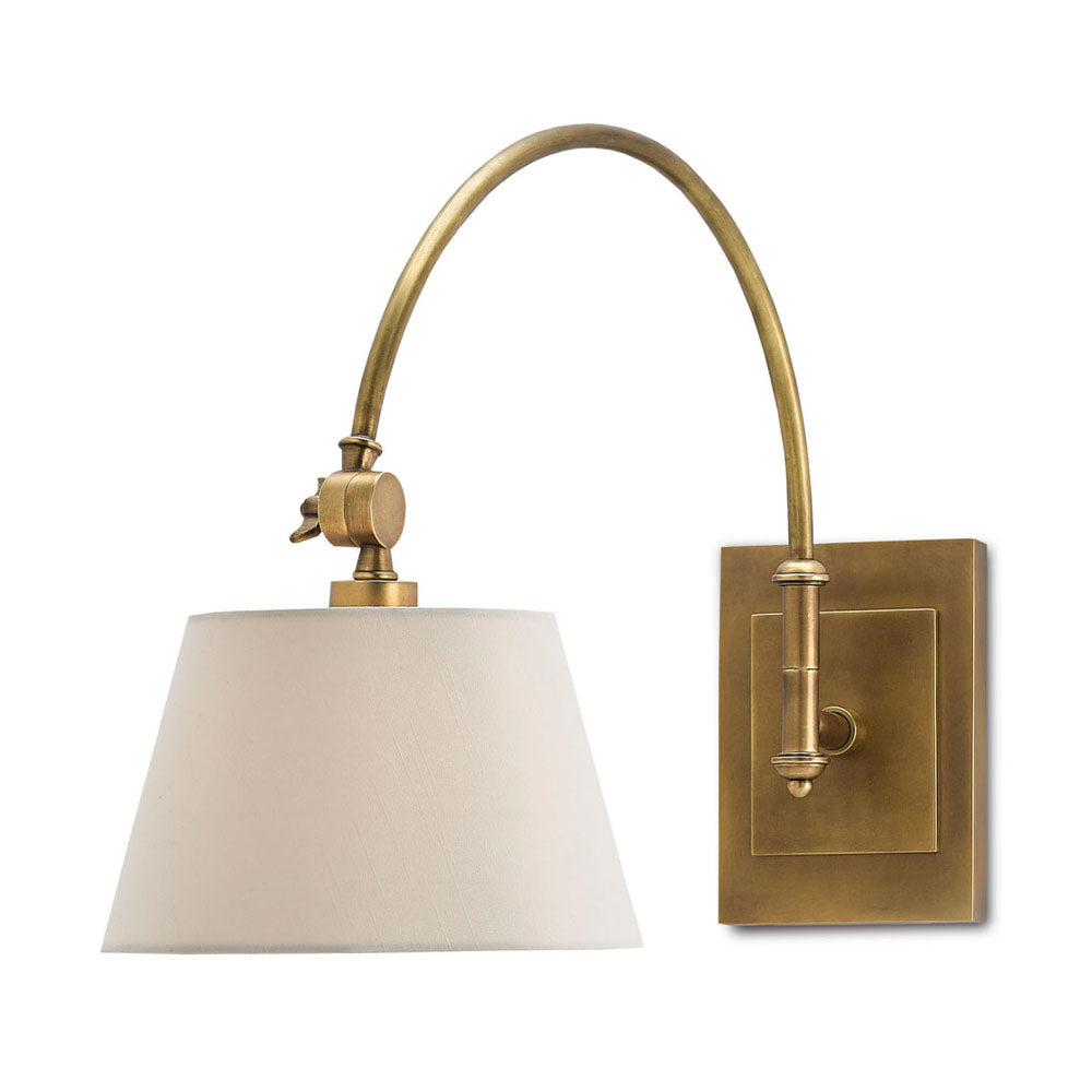Ashby Swing-Arm Sconce by Currey & Company | Luxury Wall Sconce | Willow & Albert Home