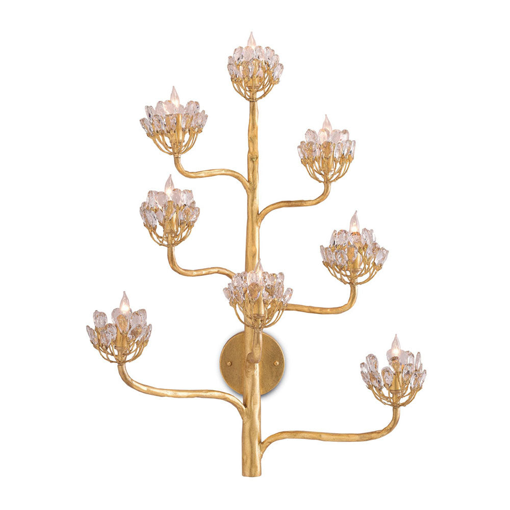 Agave Americana Wall Sconce by Currey & Company | Luxury Wall Sconce | Willow & Albert Home