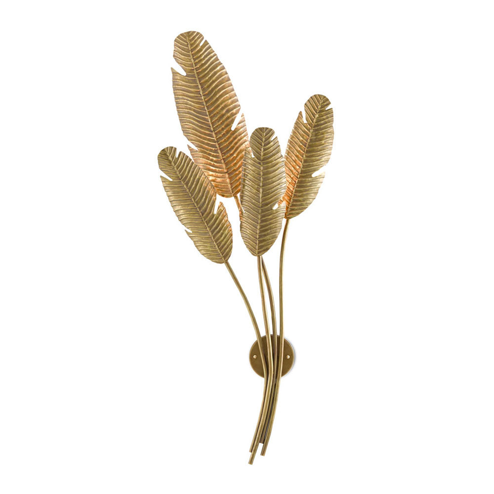 Tropical Wall Sconce by Currey & Company | Luxury Wall Sconce | Willow & Albert Home