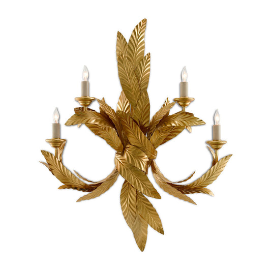 Apollo Wall Sconce by Currey & Company | Luxury Wall Sconce | Willow & Albert Home