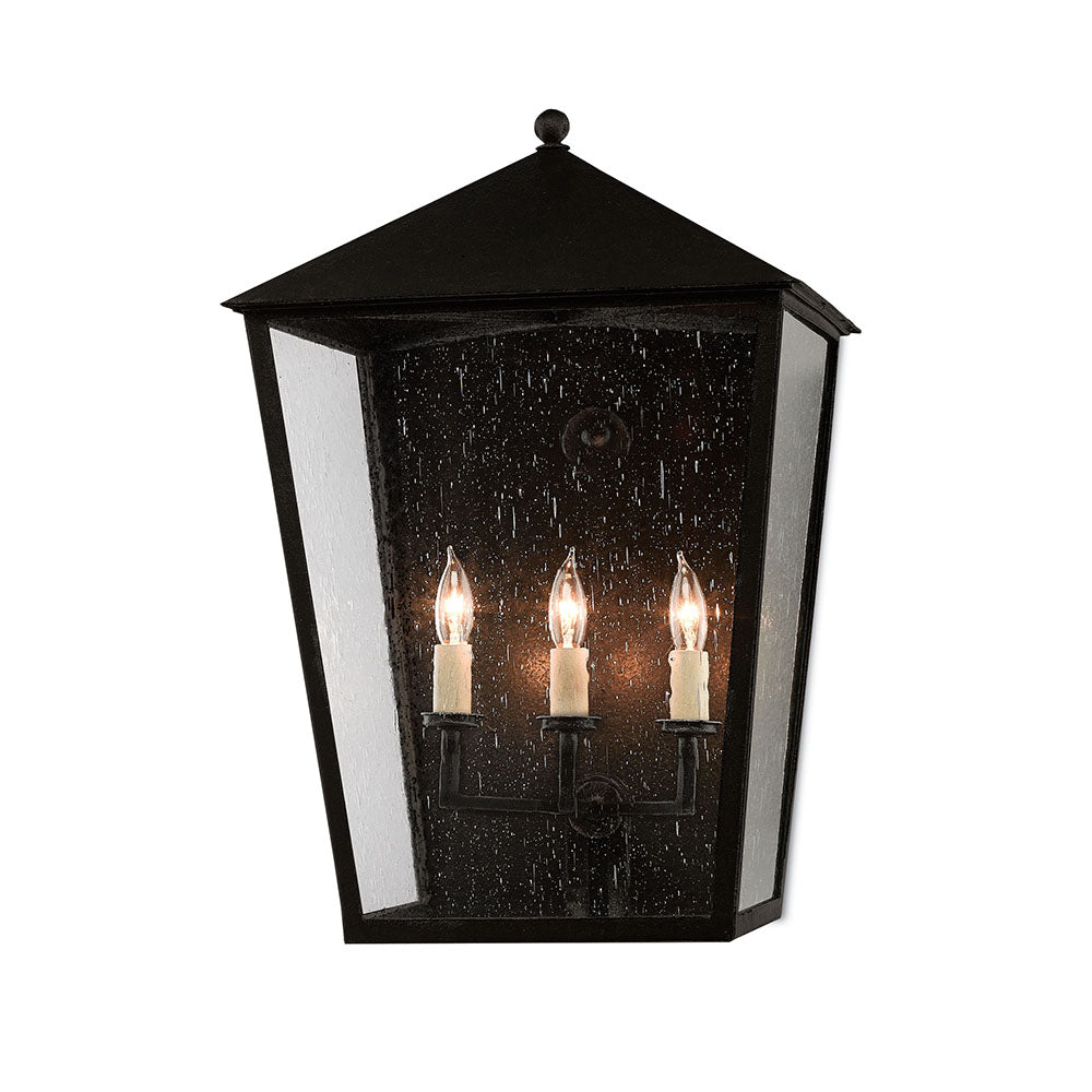 Bening Outdoor Wall Sconce by Currey & Company | Luxury Wall Sconce | Willow & Albert Home