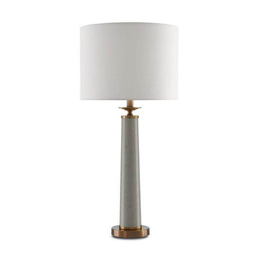Rhyme Gray Table Lamp by Currey & Company | Luxury Table Lamp | Willow & Albert Home