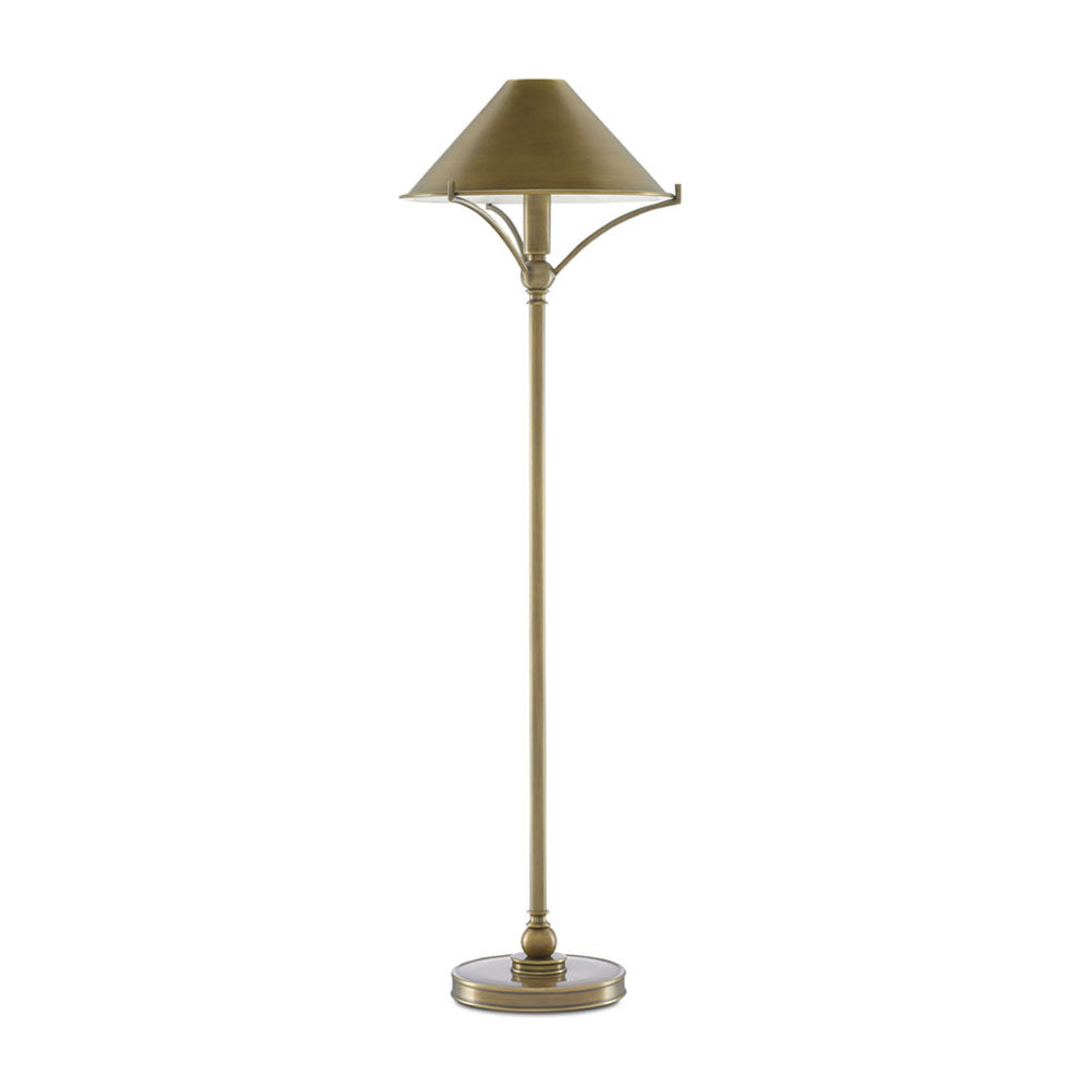 Maarla Antique Brass Table Lamp by Currey & Company | Luxury Table Lamp | Willow & Albert Home