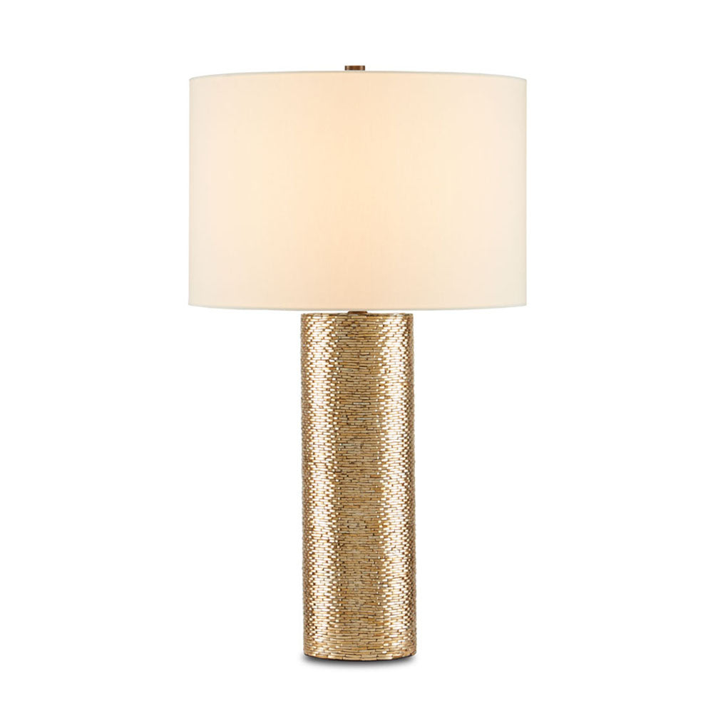 Glimmer Gold Table Lamp by Currey & Company | Luxury Table Lamp | Willow & Albert Home