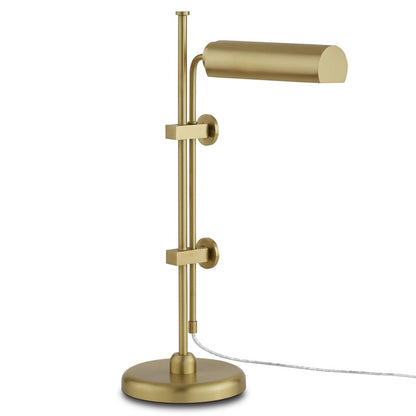 Satire Nickel Table Lamp by Currey & Company | Luxury Table Lamp | Willow & Albert Home