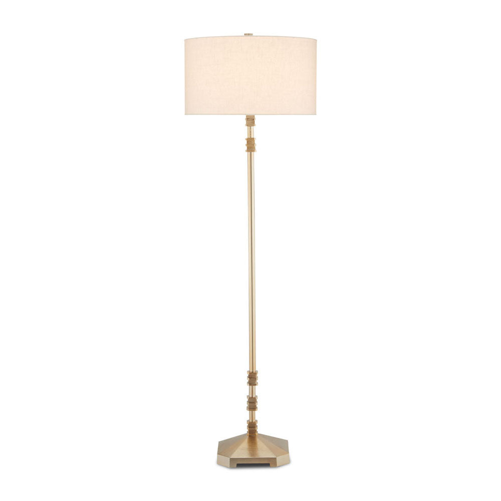 Pilare Floor Lamp by Currey & Company | Luxury Floor Lamp | Willow & Albert Home