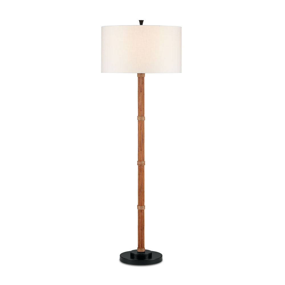 Reed Floor Lamp by Currey & Company | Luxury Floor Lamp | Willow & Albert Home