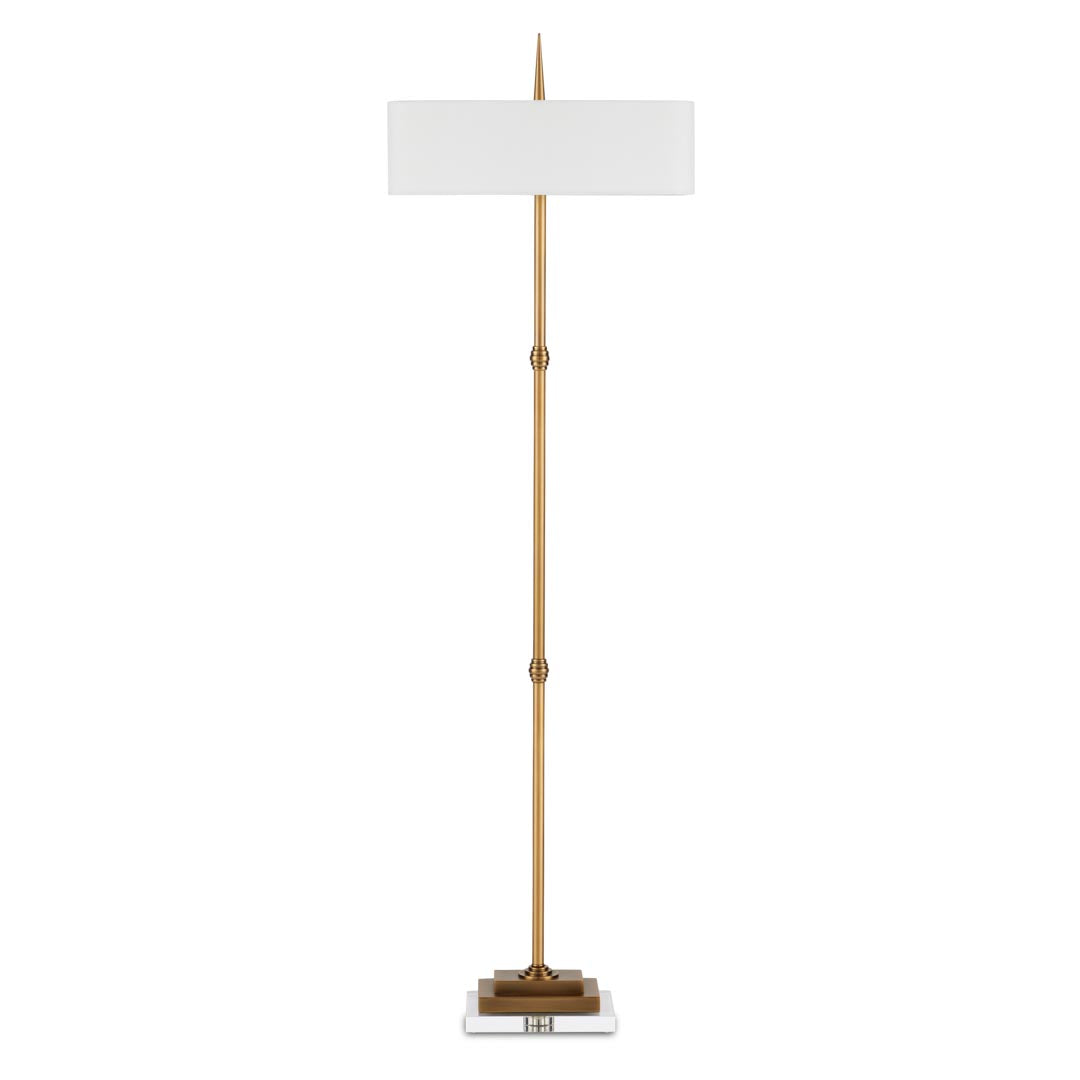 Caldwell Floor Lamp by Currey & Company | Luxury Floor Lamp | Willow & Albert Home