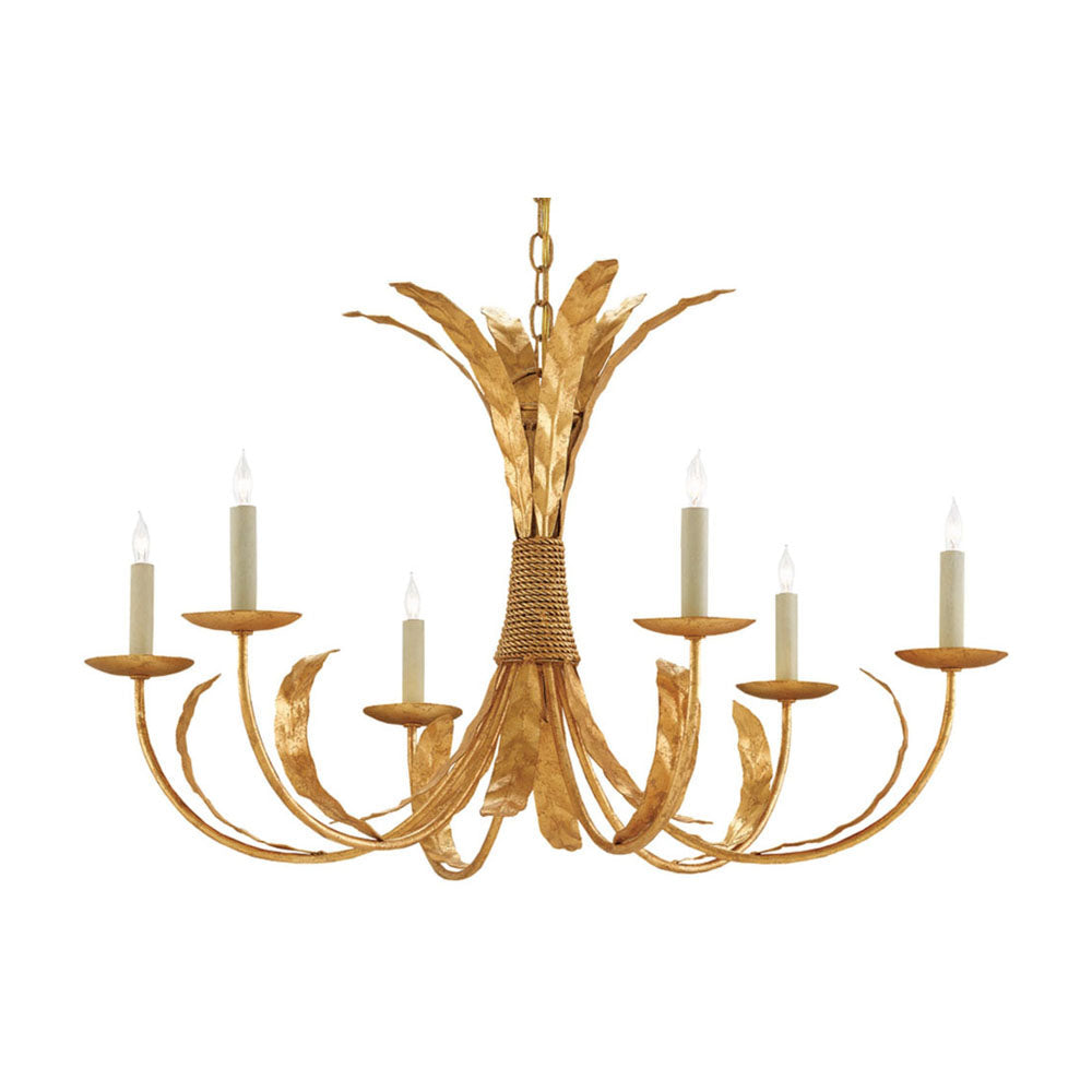 Bette Gold Chandelier by Currey & Company | Luxury Chandelier | Willow & Albert Home