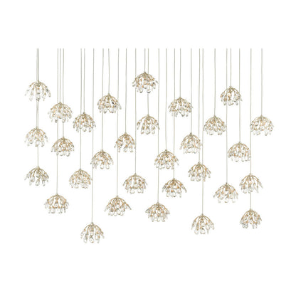 Crystal Bud Multi-Drop Pendant by Currey & Company | Luxury Pendants | Willow & Albert Home