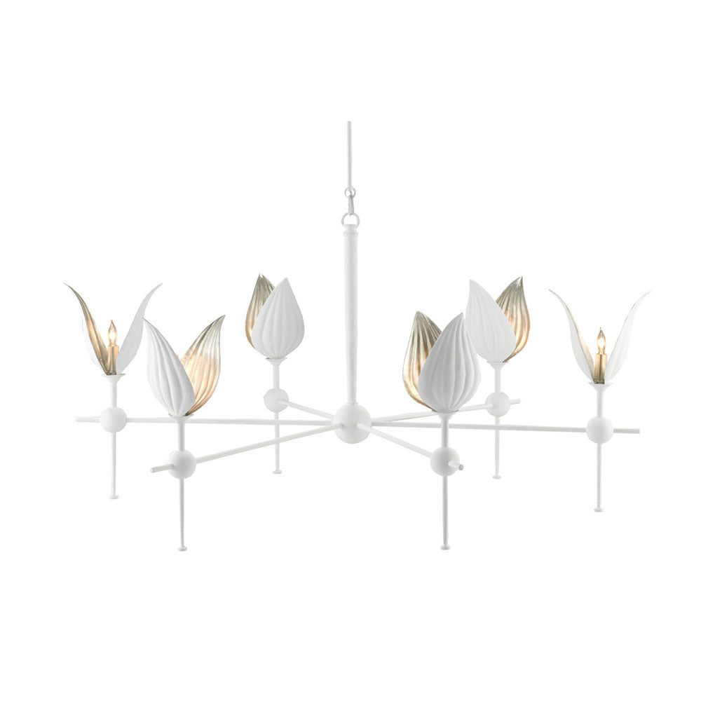 Peace Lily Chandelier | Currey & Company | Chandelier | peace-lily-chandelier