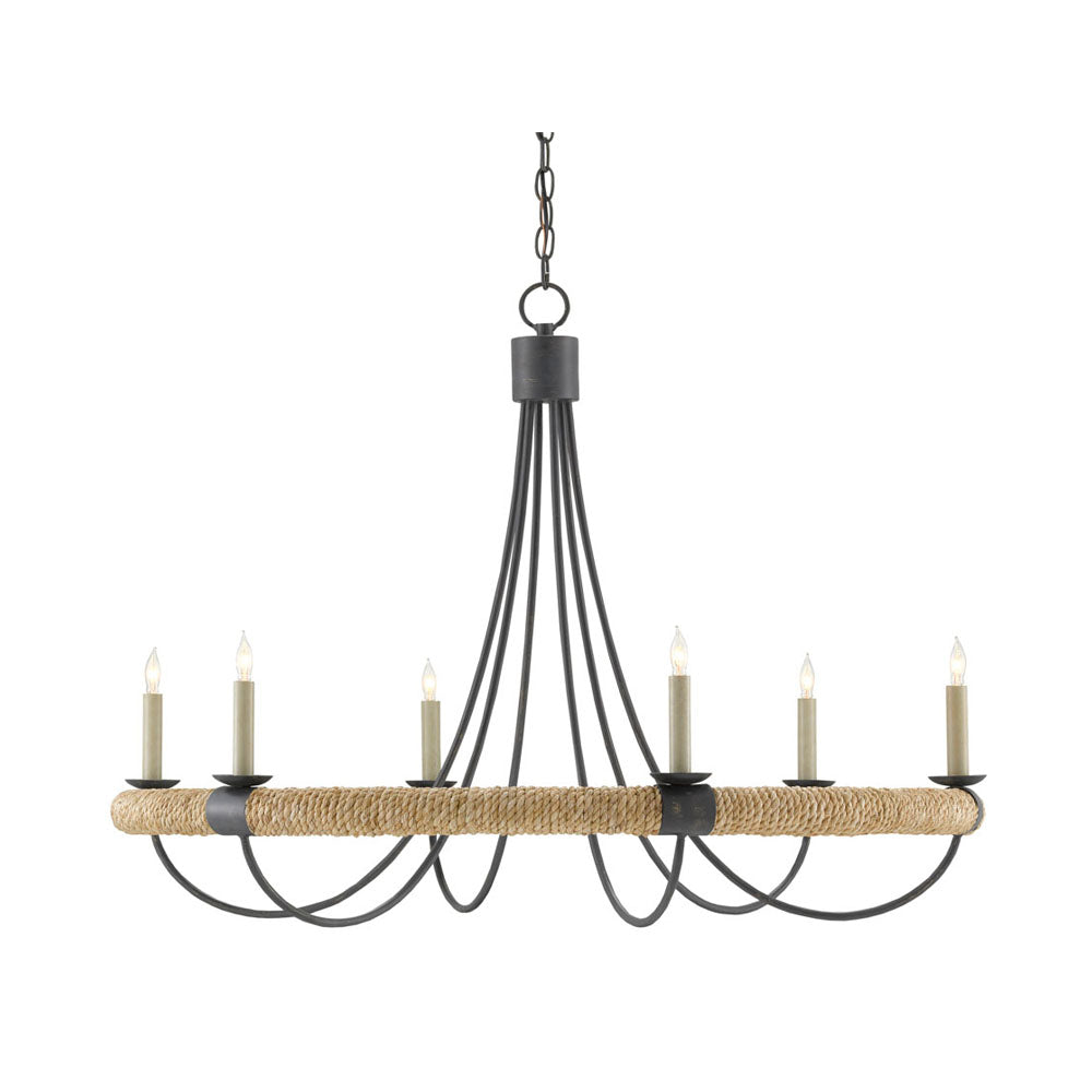 Shipwright Chandelier by Currey & Company | Luxury Chandelier | Willow & Albert Home