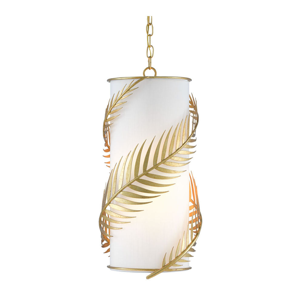 Queenbee Palm Pendant by Currey & Company | Luxury Pendants | Willow & Albert Home