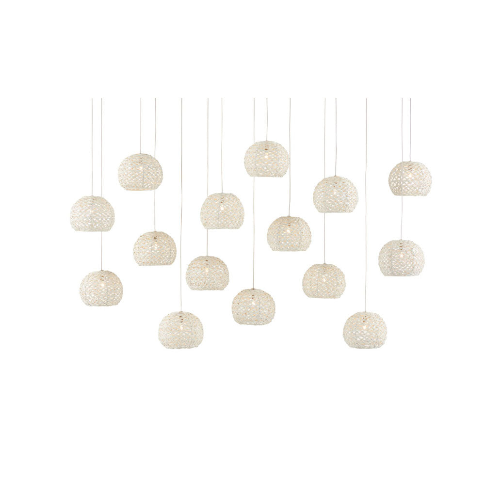 Piero 15-Light Multi-Drop Pendant by Currey & Company | Luxury Pendants | Willow & Albert Home
