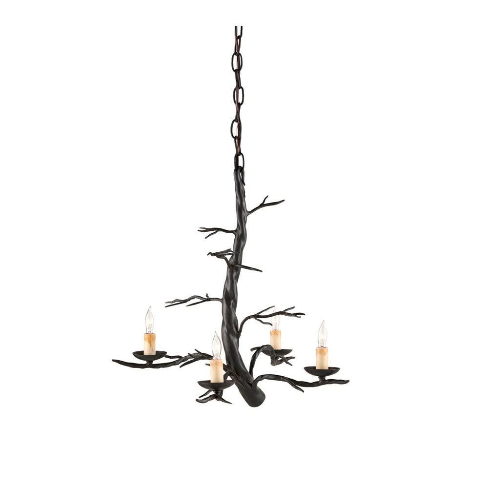Treetop Iron Chandelier by Currey & Company | Luxury Chandelier | Willow & Albert Home