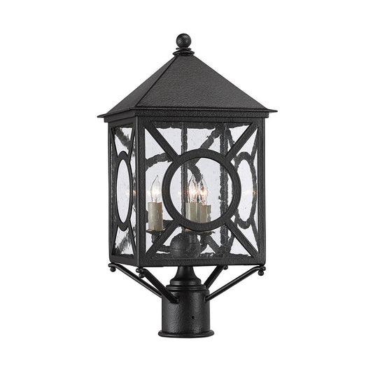 Ripley Post Light by Currey & Company | Luxury Outdoor | Willow & Albert Home