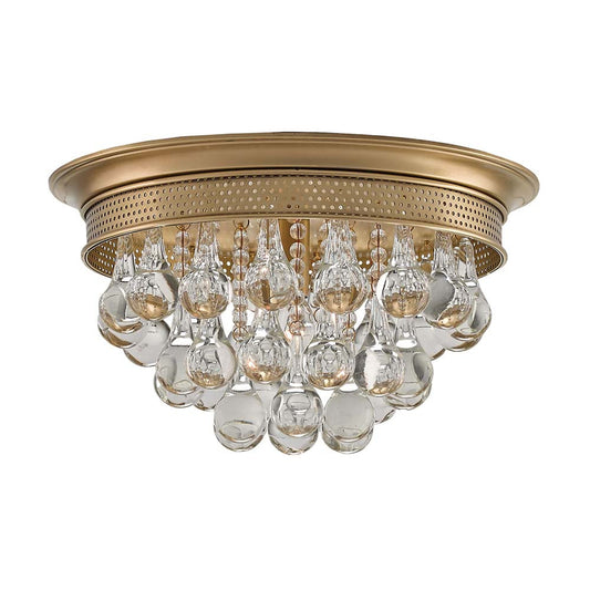 Worthing Flush Mount by Currey & Company | Luxury Flush Mounts | Willow & Albert Home