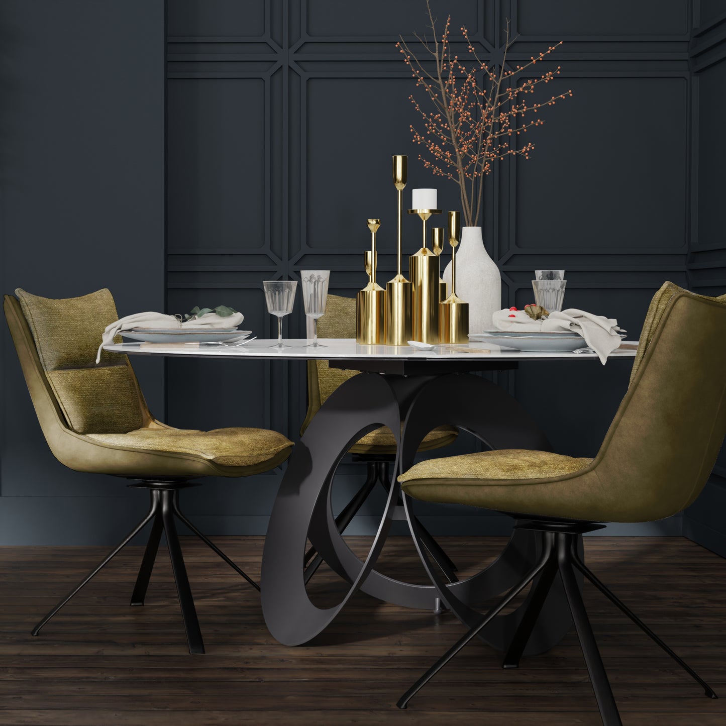 Puccini Dining Chair by Mobital | Luxury Dining Chair | Willow & Albert Home