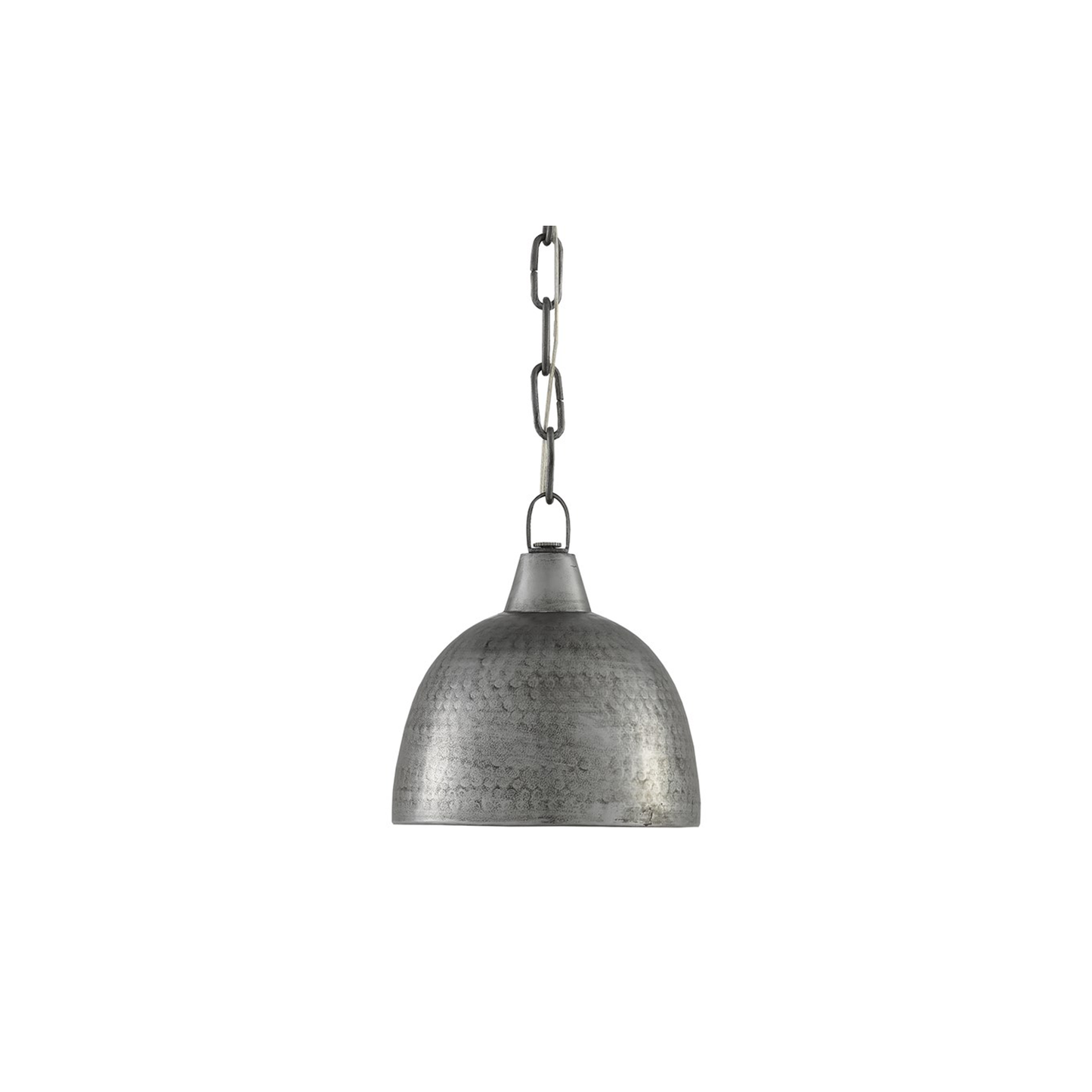Earthshine Steel Pendant | Currey & Company | Pendants | earthshine-steel-pendant