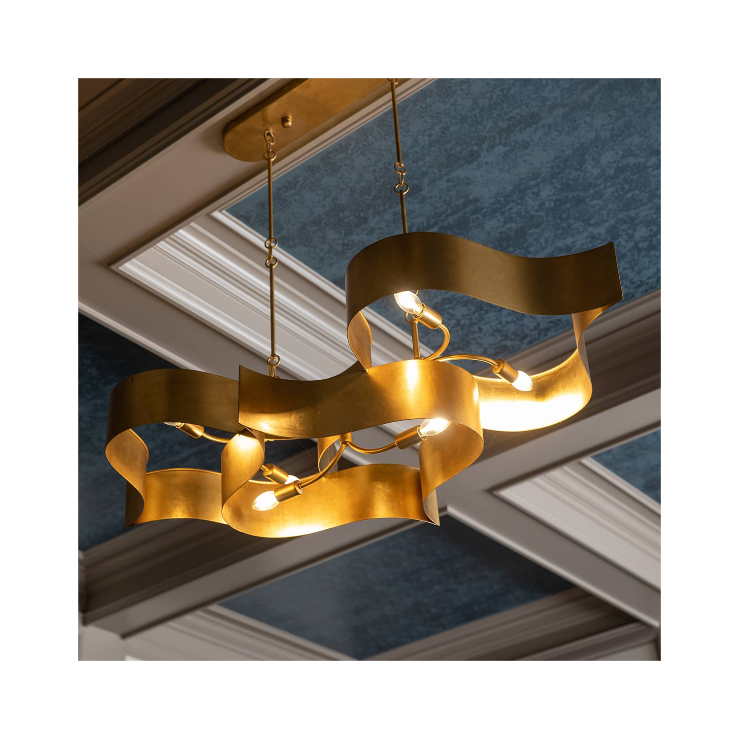 Grand Lotus Oval Chandelier by Currey & Company | Luxury Chandelier | Willow & Albert Home