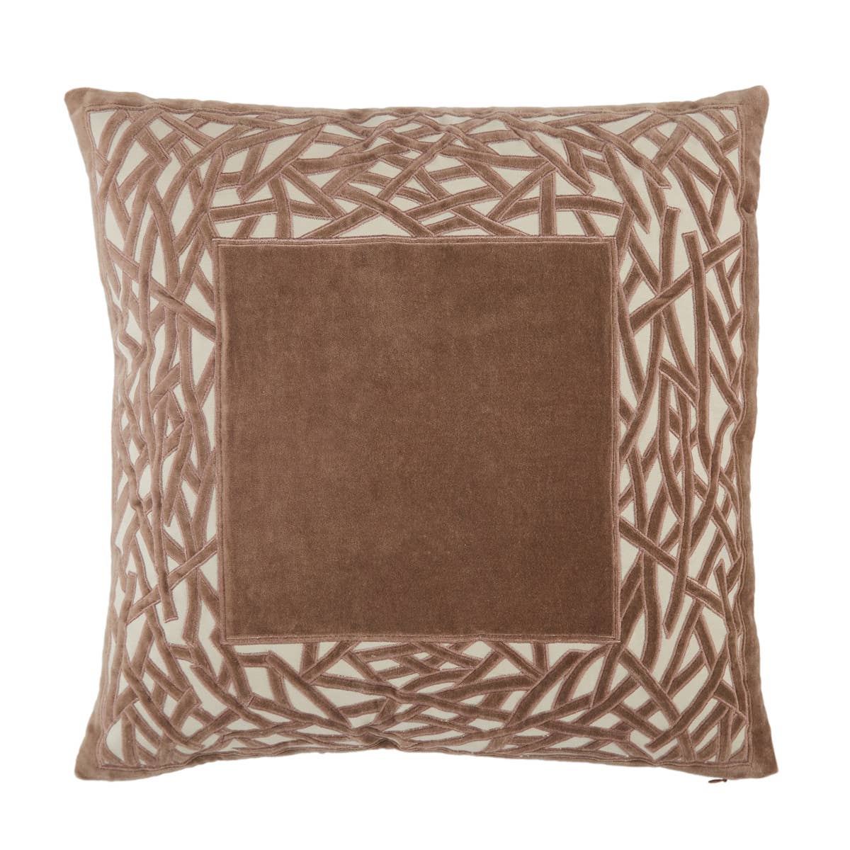 Mezza Birch 22 x 22 Indoor Pillow by Jaipur Living | Luxury Pillows | Willow & Albert Home