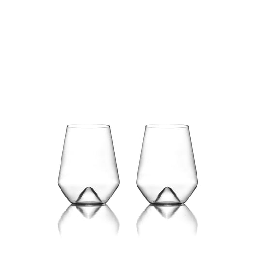 Monti Bianco Wine Glass by Sempli | Luxury Glassware | Willow & Albert Home
