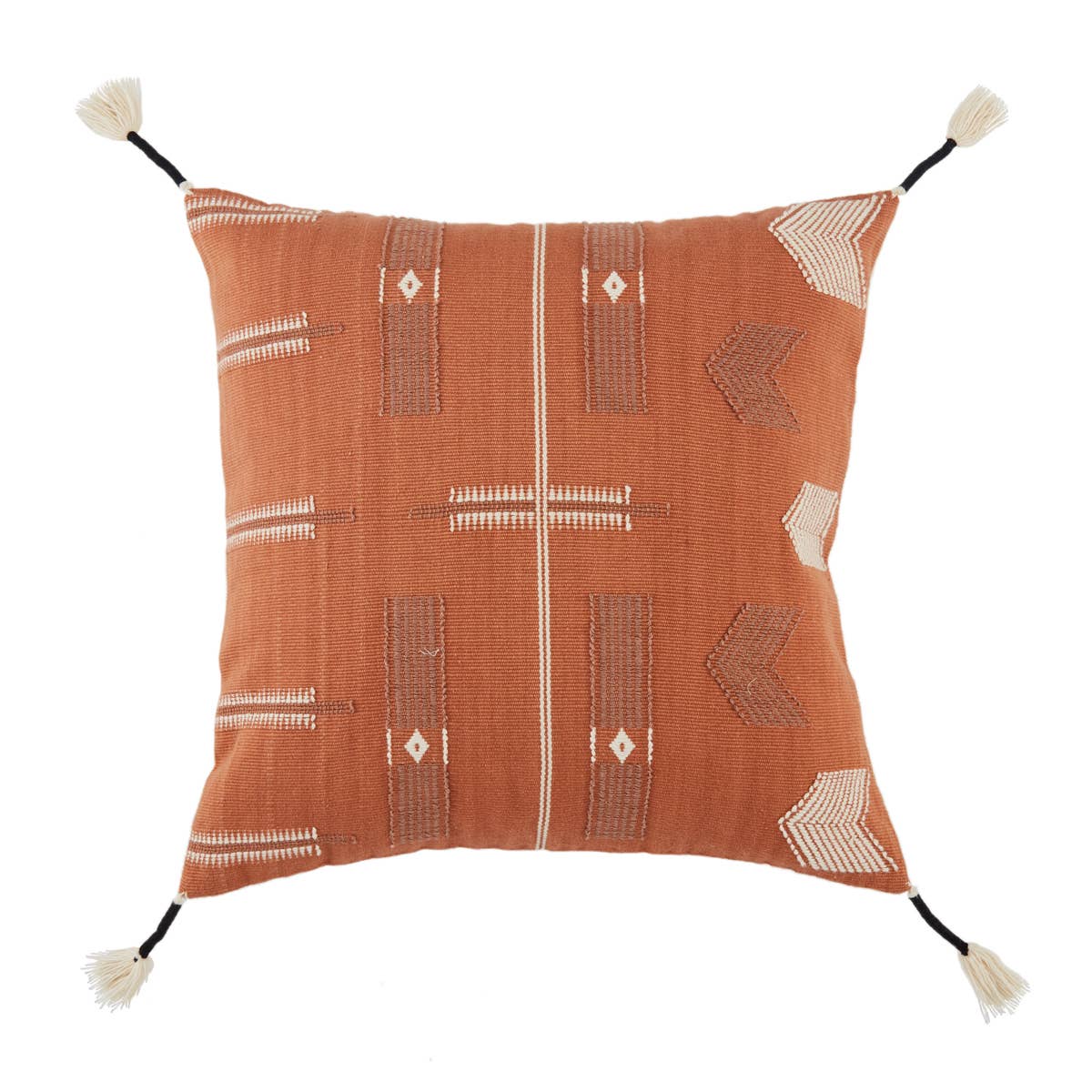 Nagaland Longwa 18 x 18 Indoor Pillow | Jaipur Living | Pillows | nagaland-longwa-indoor-pillow