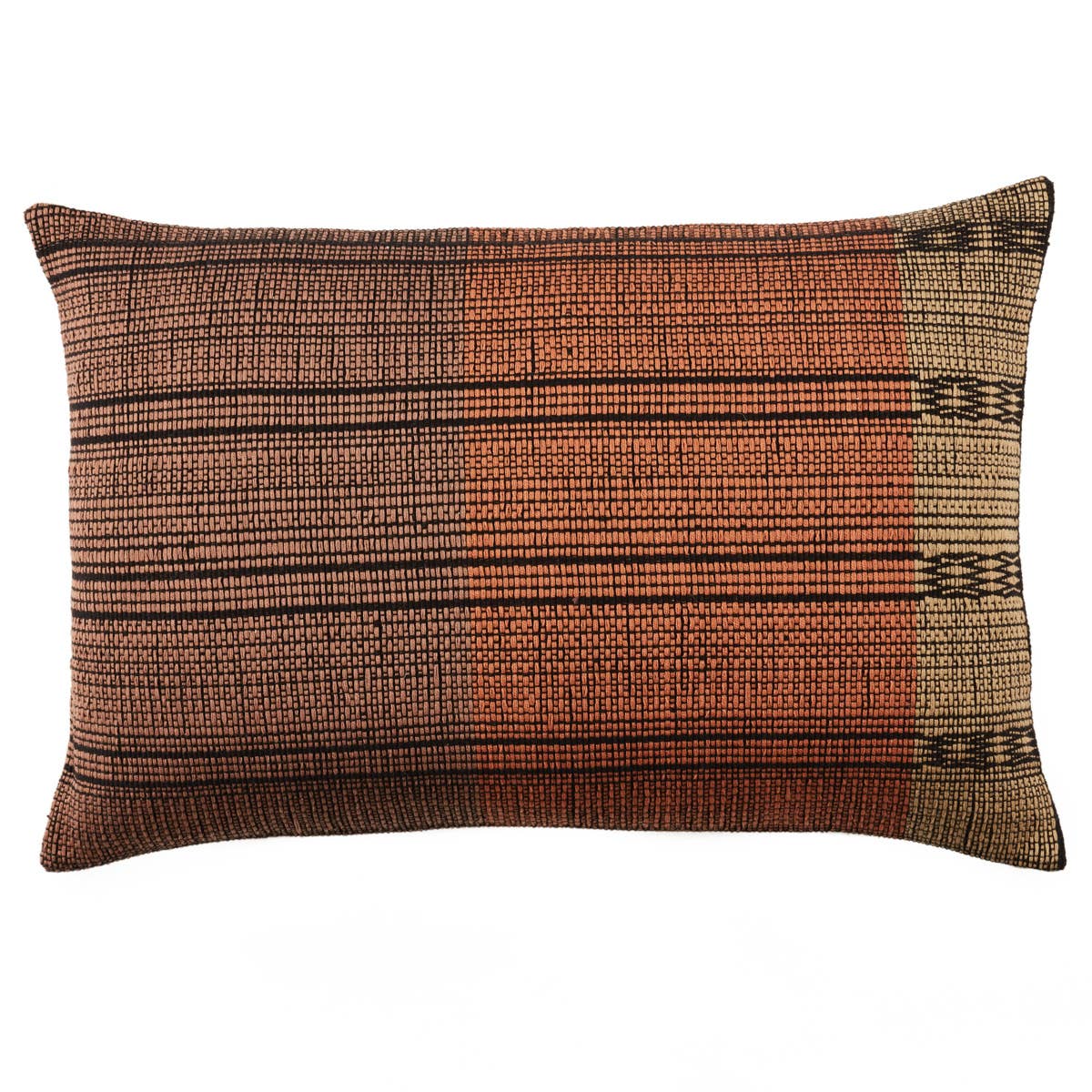 Nagaland Patkai 16 x 24 Lumbar Indoor Pillow | Jaipur Living | Pillows | nagaland-patkai-indoor-pillow