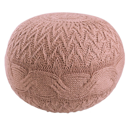 Sitka Kay Pouf by Jaipur Living | Luxury Ottoman Cushions | Willow & Albert Home