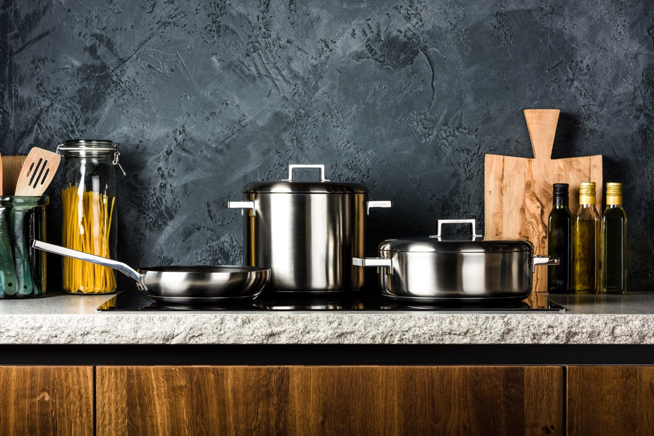 Stile Deep Pot by Mepra | Luxury Cookware | Willow & Albert Home