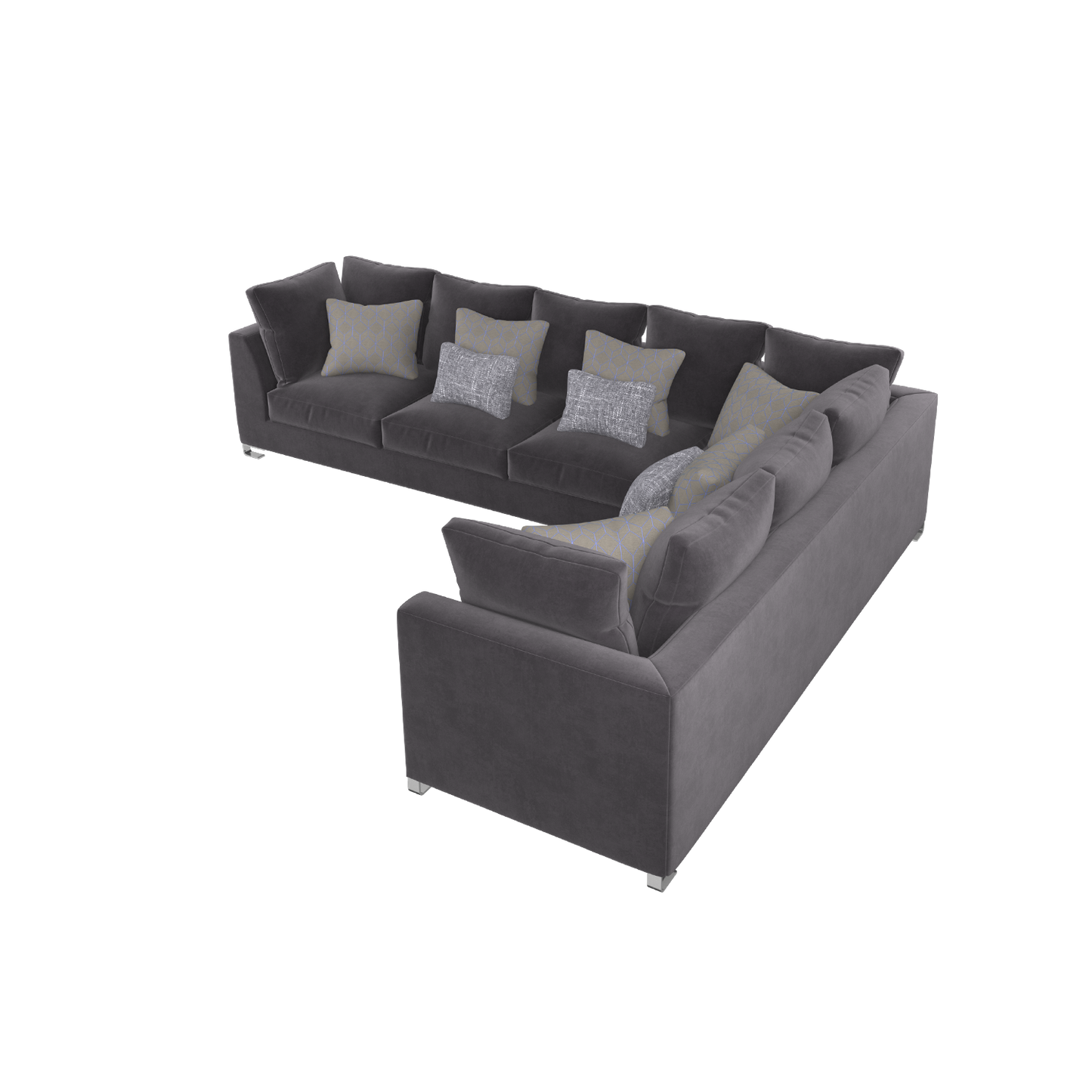 Folio L Shaped Closed Arm Sectional | Nathan Anthony | sectionals | folio-l-shaped-closed-arm-sectional
