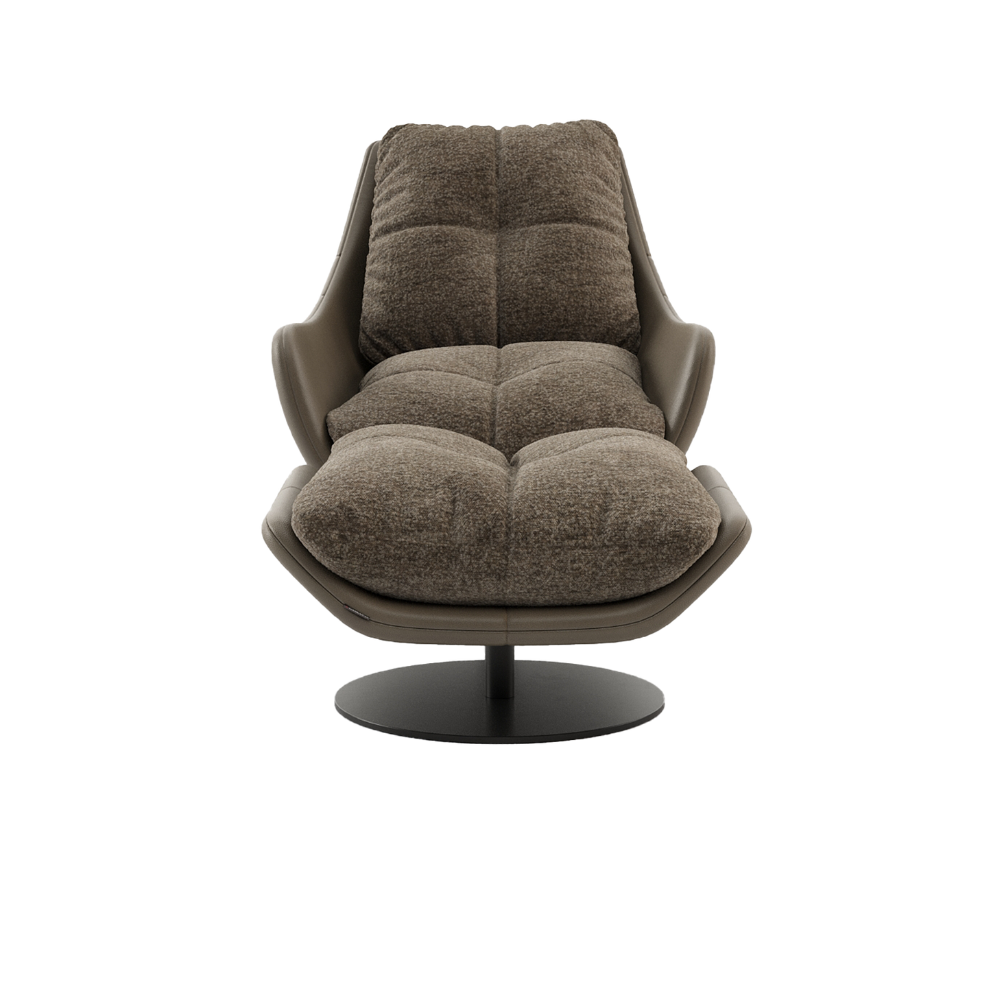 Sophia Armchair with Ottoman by Laskasas | Luxury Lounge Chairs | Willow & Albert Home