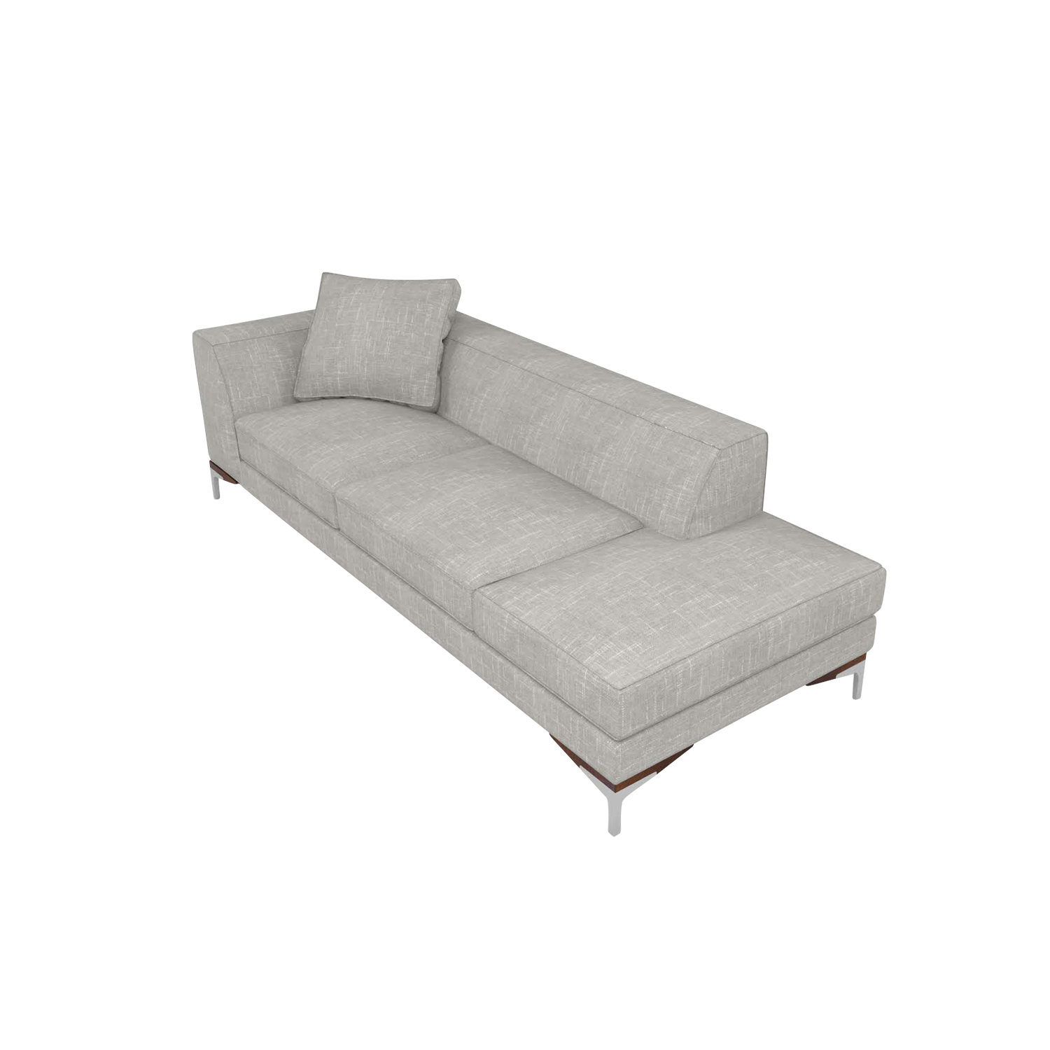 Tribecca Bumper Chaise | Nathan Anthony | Sofas | tribeca-bumper-chaise